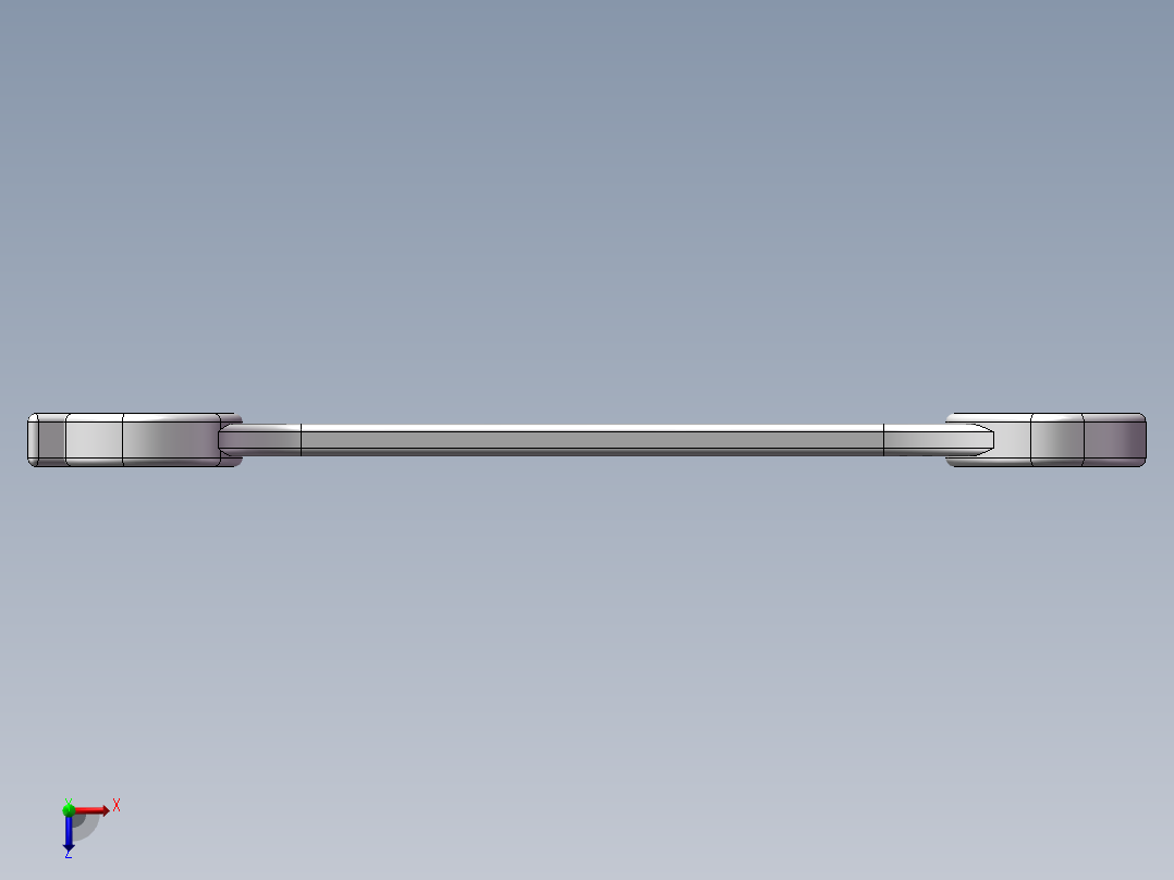 SW格式3D图(模型练习题)-032(1)俯视图