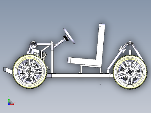 一种全地形小车概念设计【三维CATIA】前视缩略图