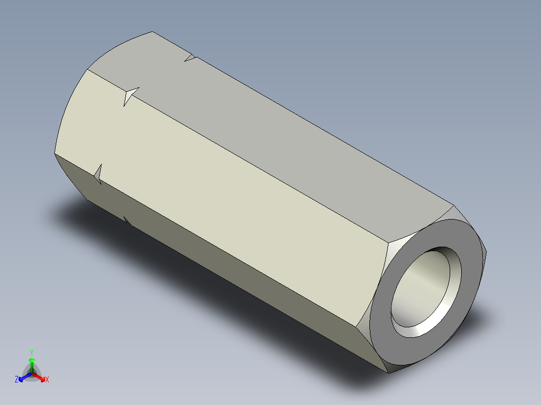 螺母德国标准1479 - M6，M8，M10，M12主视图