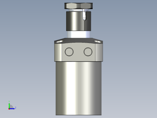 KOSMEKLHS0900-SR-Y30多系列多零件图纸模型左视缩略图