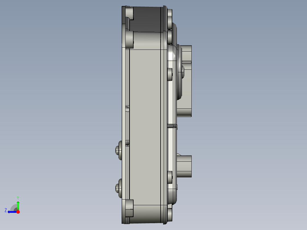 显示面板标准 (2)右视图