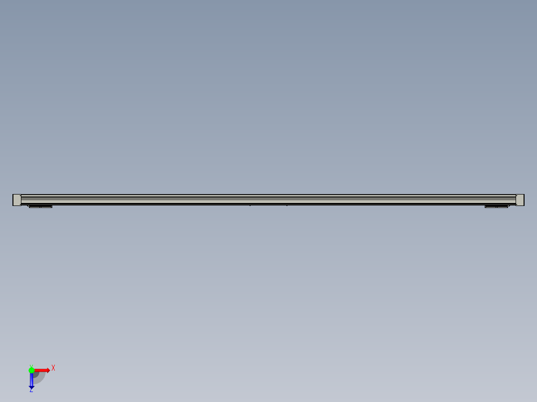 威洛博双电机滑台-VC14D2-S1450-BLR-P40-C6俯视图