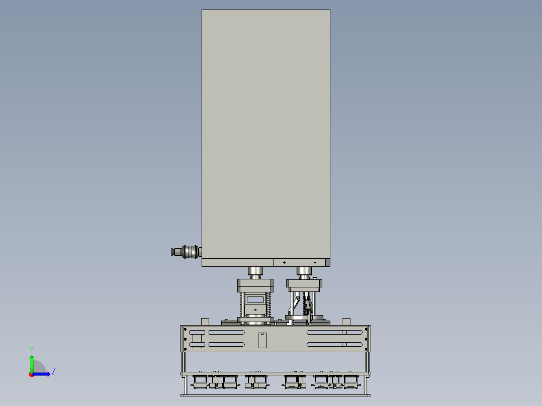 guliEL产品生产检验设备左视图