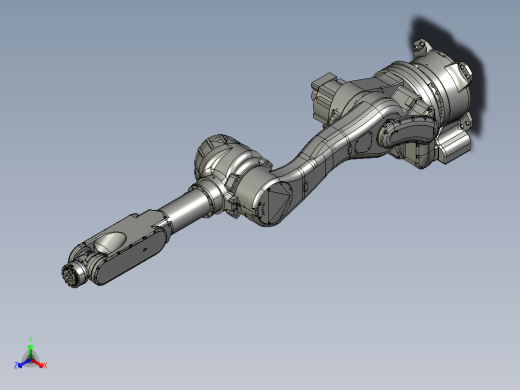 川崎rs080n六轴工业机器人三维模型资料