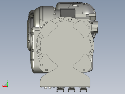川崎rs080n六轴工业机器人三维模型资料后视缩略图