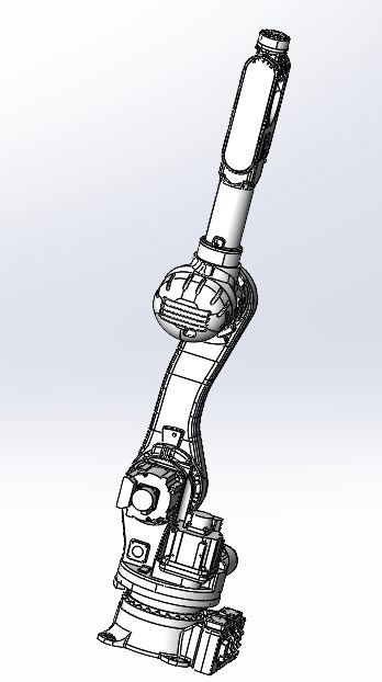 川崎rs080n六轴工业机器人三维模型资料