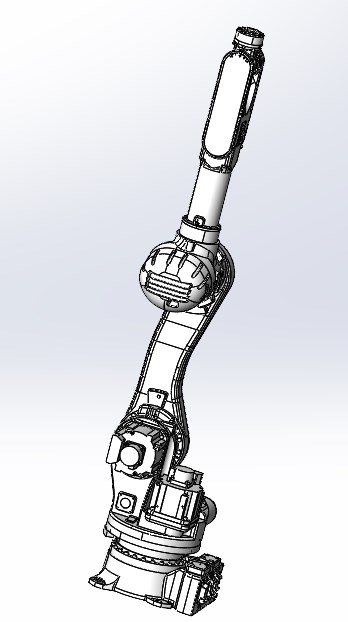 川崎rs080n六轴工业机器人三维模型资料缩略图