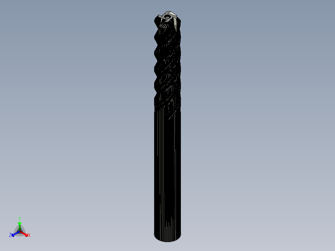 电钻 钻头1 (64)正等轴测图