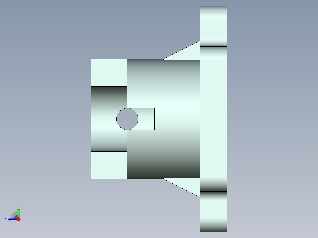 典型支座的数控铣削加工工艺设计及编程仿真==1417964==770ku右视图
