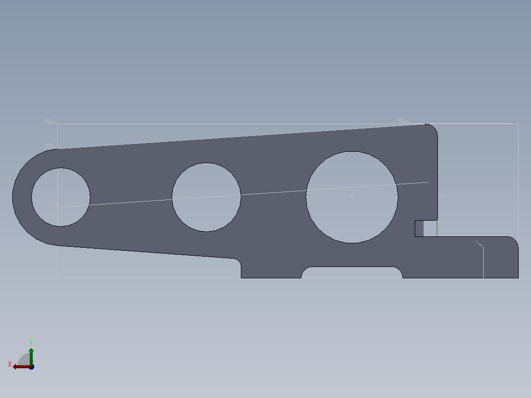 CA6140机床后托架831001的镗Φ40、Φ30.2、Φ25.5孔夹具设计及加工工艺装备含4张CAD图后视图