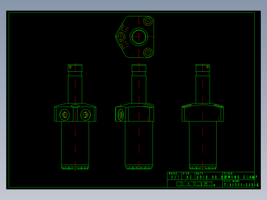 KOSMEKTLA1001-2JR-Q多系列多零件图纸模型