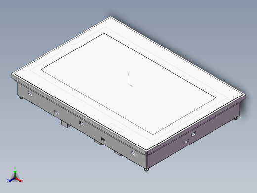 台达触摸屏正等轴测缩略图