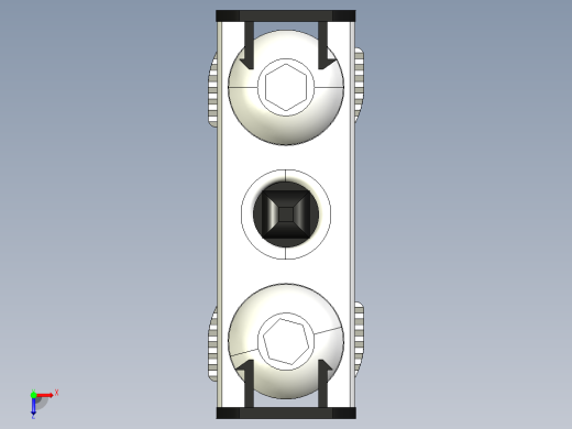 型材-BR 50 BOLT CONNECTOR KJN535621俯视缩略图