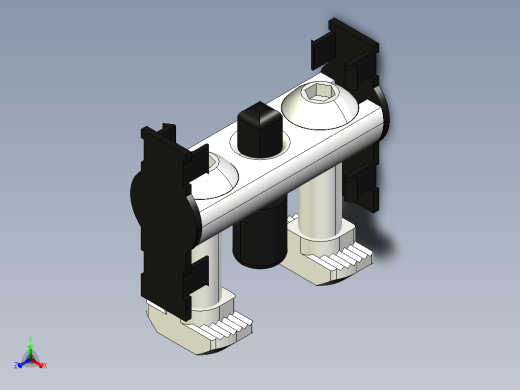型材-BR 50 BOLT CONNECTOR KJN535621正等轴测缩略图