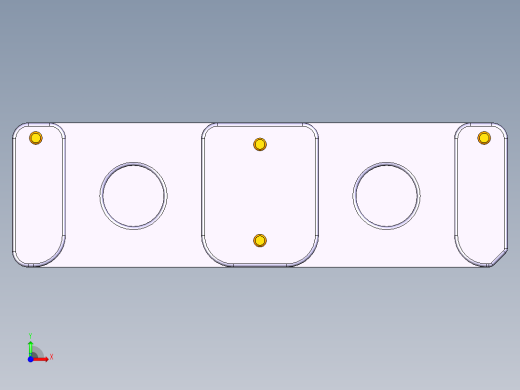 bracket-side-holder-CNC2-上固定板-170606前视缩略图
