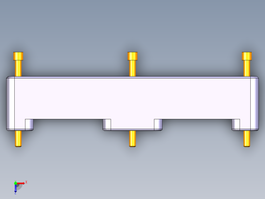 bracket-side-holder-CNC2-上固定板-170606俯视缩略图