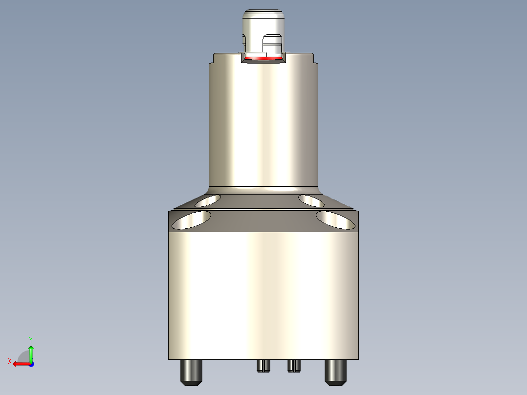 KOSMEKSFA2000-G0A-100-H70多系列多零件图纸模型多系列多零件图纸模型后视图