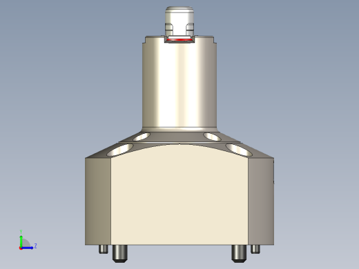 KOSMEKSFA2000-G0A-100-H70多系列多零件图纸模型多系列多零件图纸模型左视缩略图