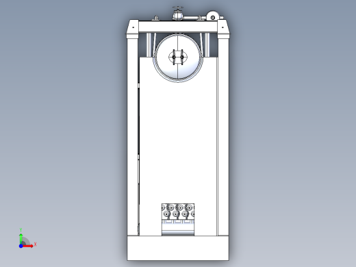 Babcock & Wilcox水管安全锅炉结构前视缩略图