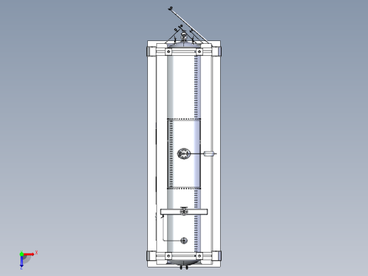 Babcock & Wilcox水管安全锅炉结构俯视缩略图