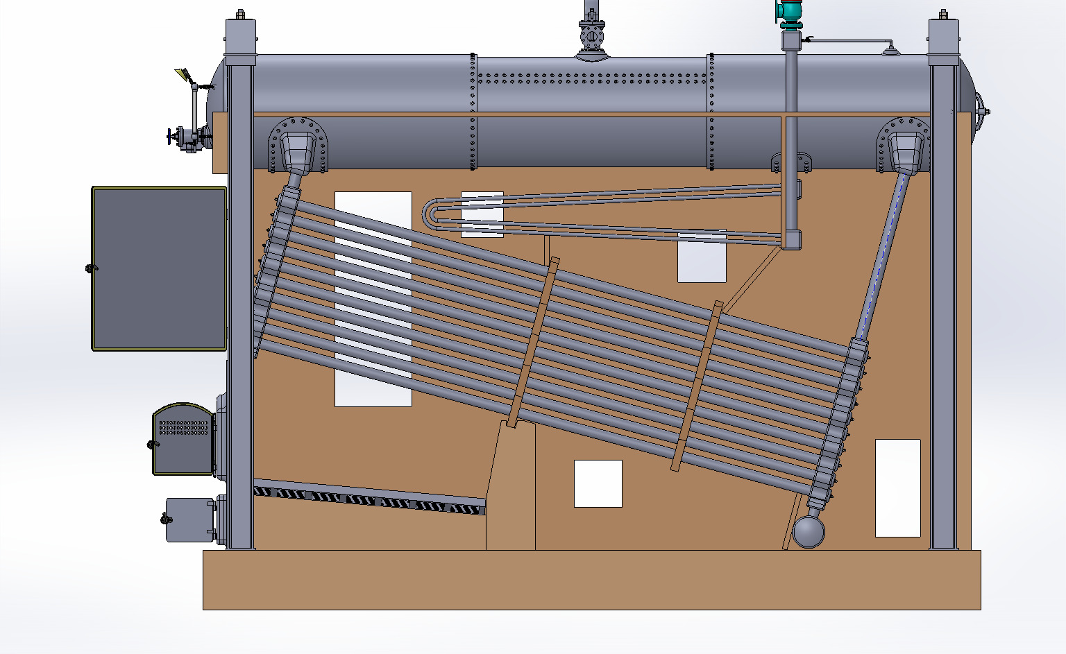 Babcock & Wilcox水管安全锅炉结构
