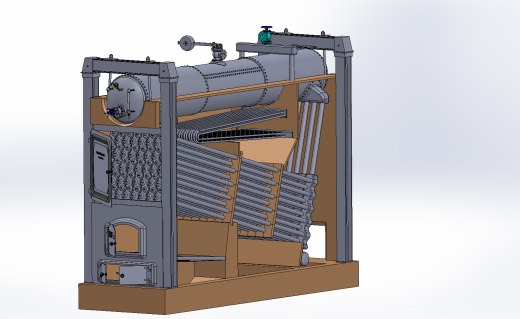 Babcock & Wilcox水管安全锅炉结构缩略图