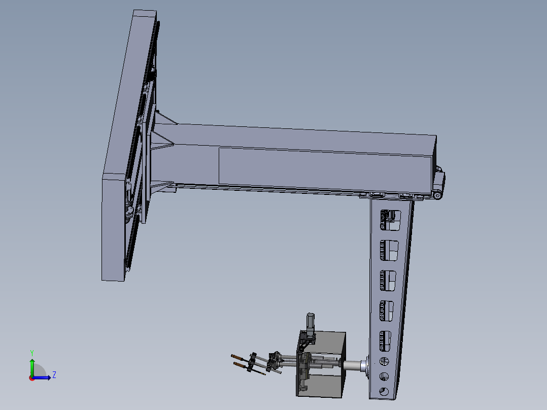 移动悬臂式焊接机构1379537===150左视图