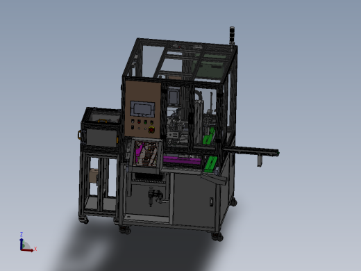 门锁组装通电测试线sw20可编辑
