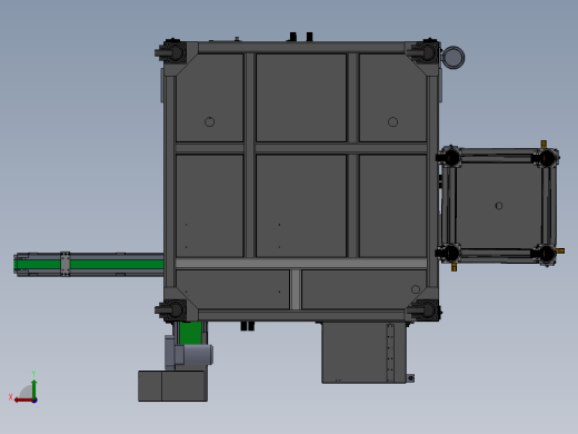 门锁组装通电测试线sw20可编辑后视缩略图
