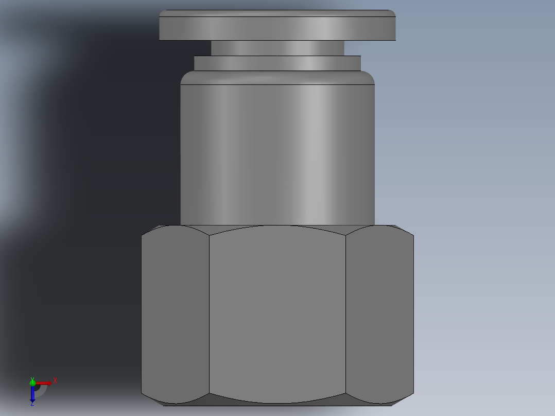 气动元件APCF8_02俯视图