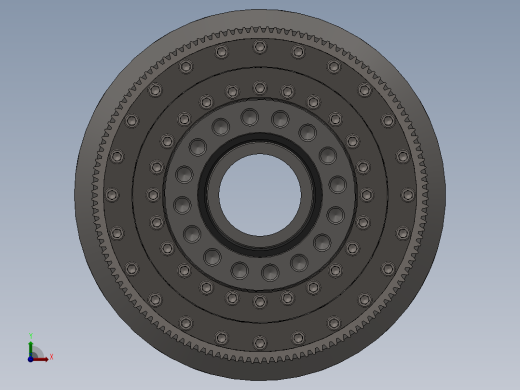 摆线减速器、摆线针轮减速器、减速器(18)前视缩略图