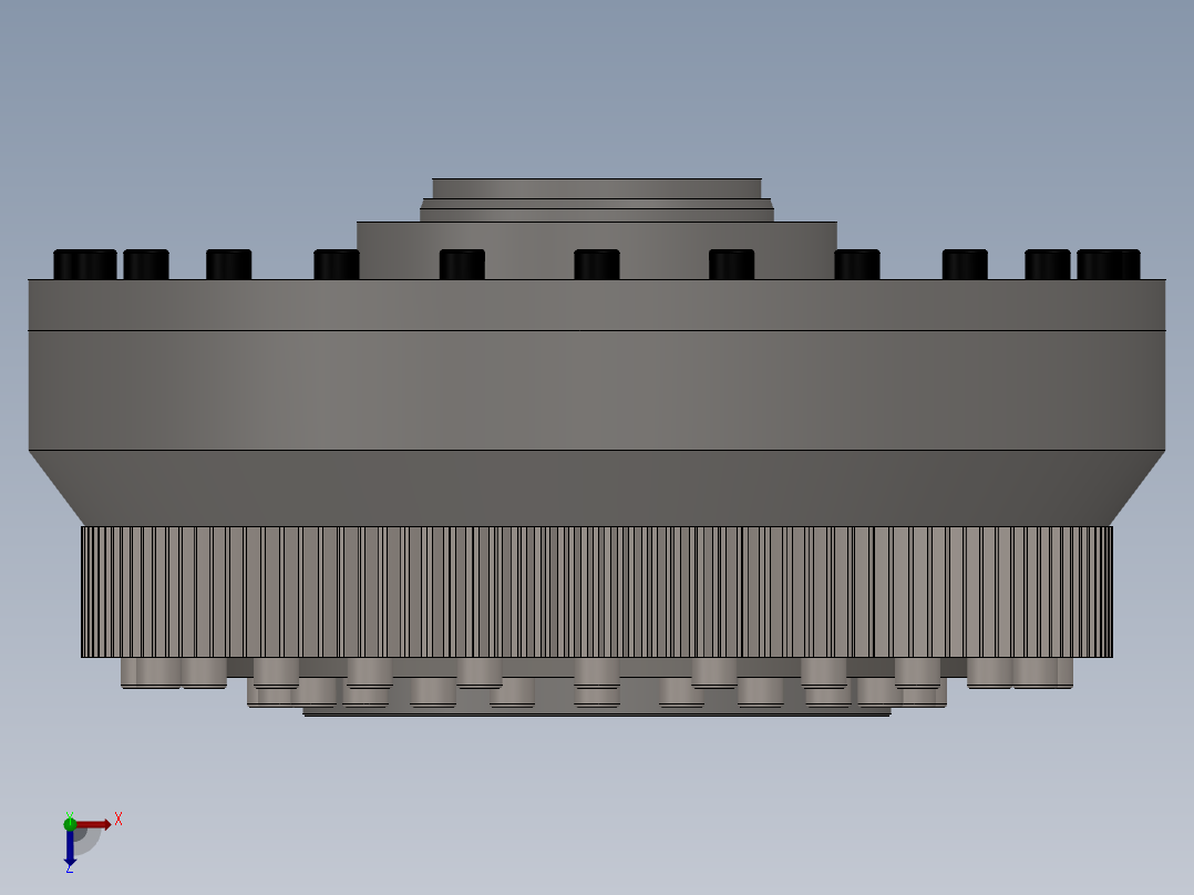 摆线减速器、摆线针轮减速器、减速器(18)俯视图