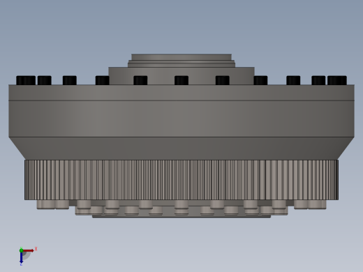 摆线减速器、摆线针轮减速器、减速器(18)俯视缩略图