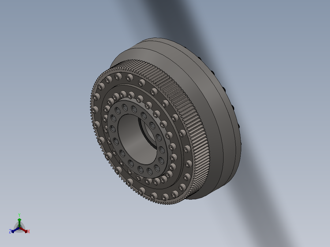 摆线减速器、摆线针轮减速器、减速器(18)正等轴测图