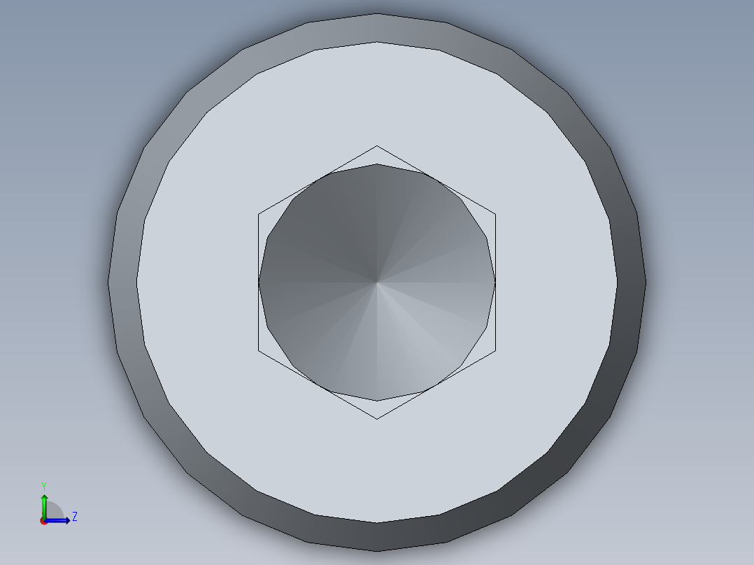 内六角螺丝 东明 全牙 M3-8 A2-70左视图