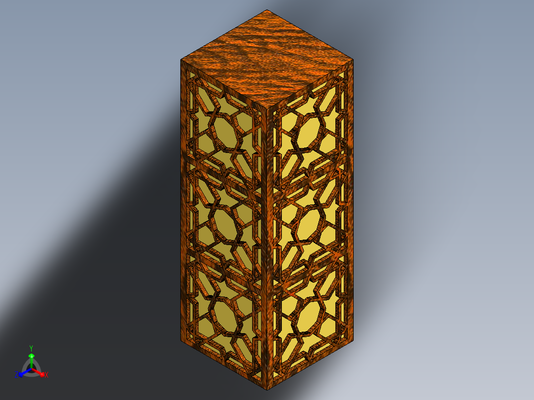 灯具(31)正等轴测图