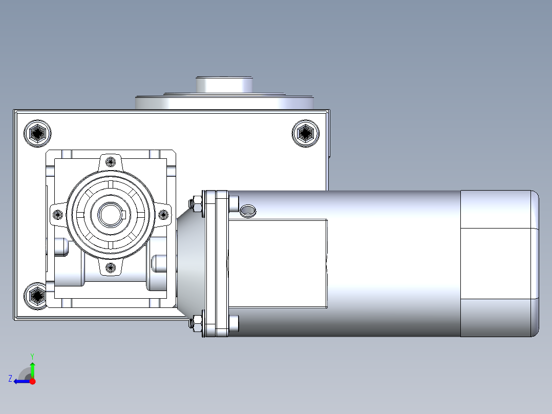RU70DF意米精密分割器右视图