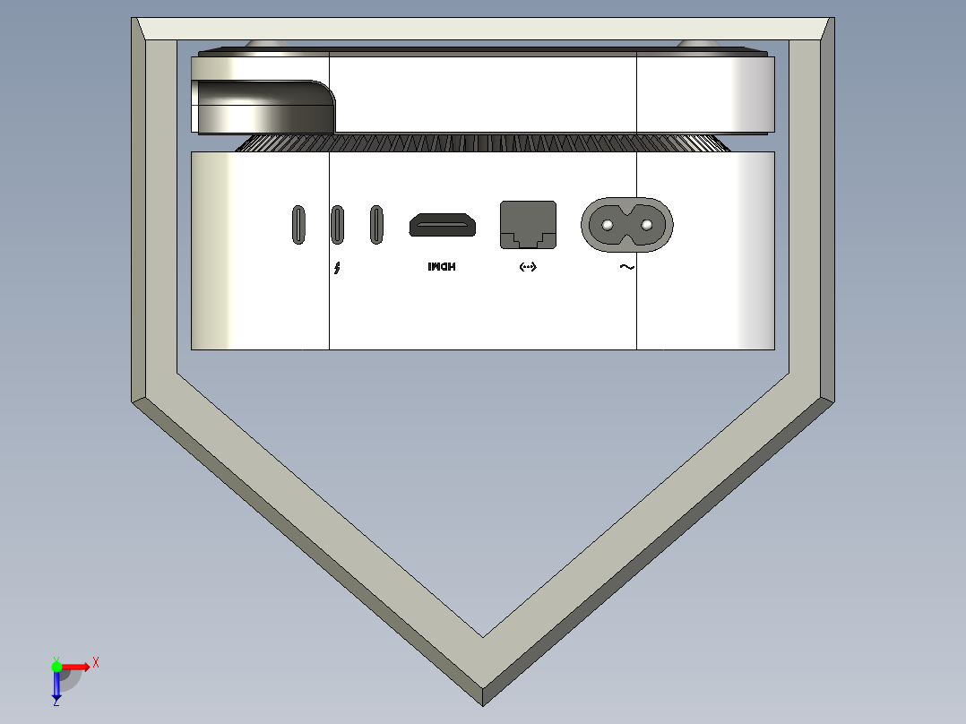 A0002788-保持猫远离 Mac Mini 2024 的 Satechi Hub 天盖俯视图