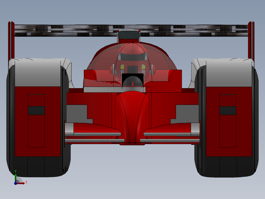F1概念车UL03  sw20前视图
