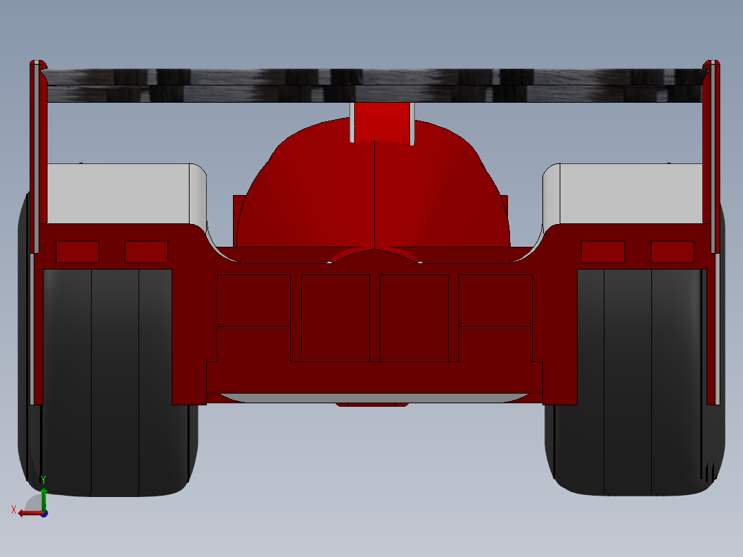 F1概念车UL03  sw20后视图