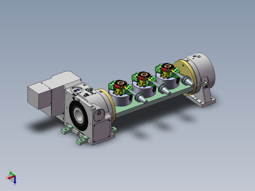 电机壳工装夹具