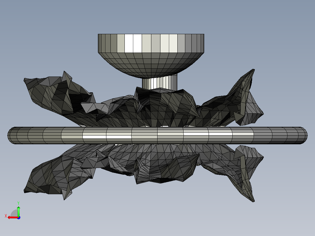 毛巾挂架 MAB 1后视图