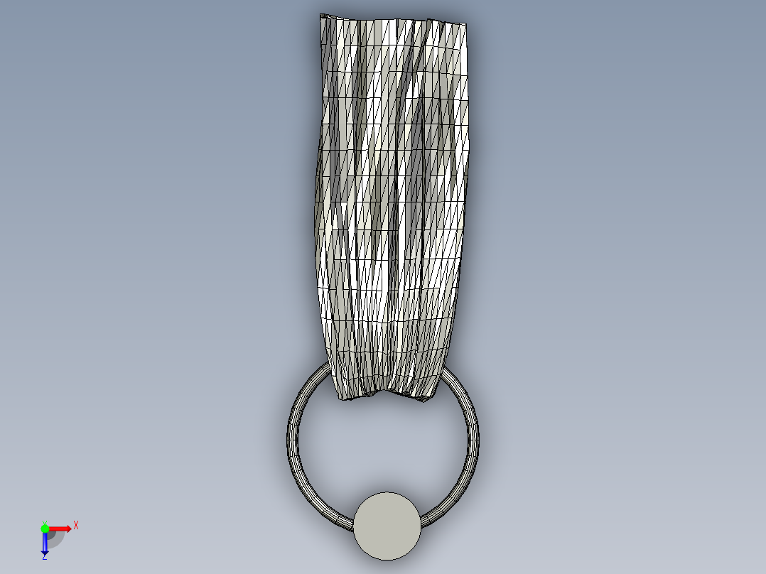 毛巾挂架 MAB 1俯视图