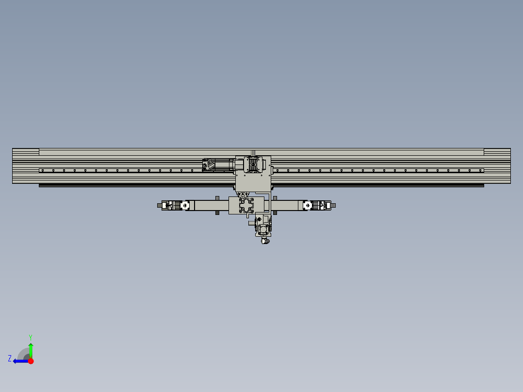 A-行架机器手右视图
