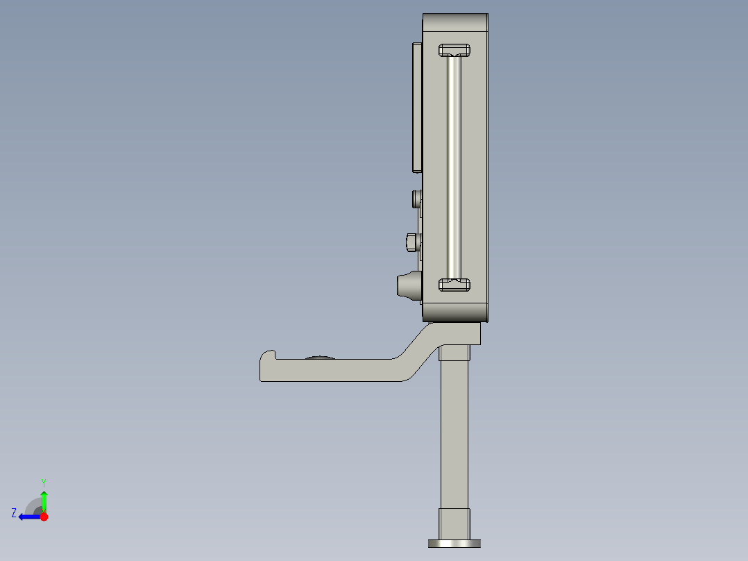 触摸屏+显示器+键鼠套装右视图