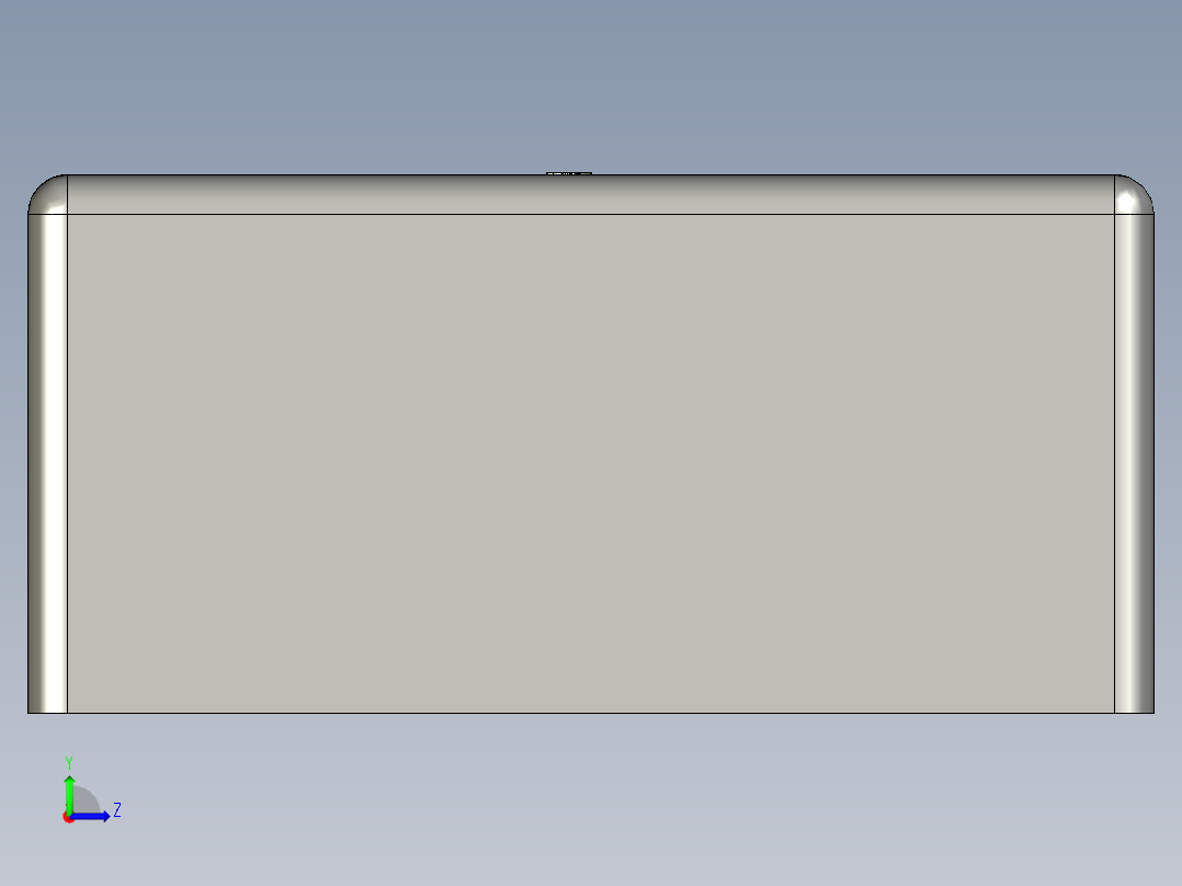 BR06B遥控器接收端左视图