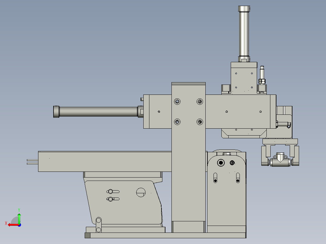 塑壳送料组件后视图
