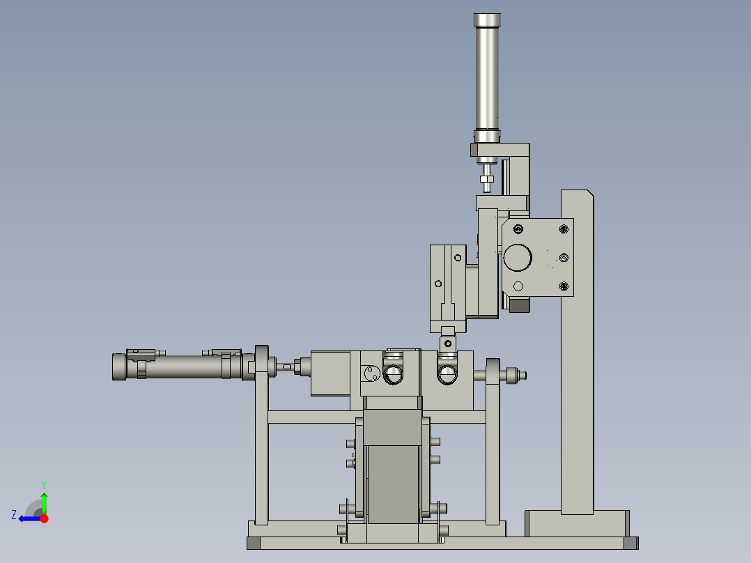 塑壳送料组件右视图