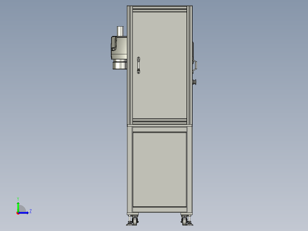 A金属海绵自动上料站-JSHM左视图