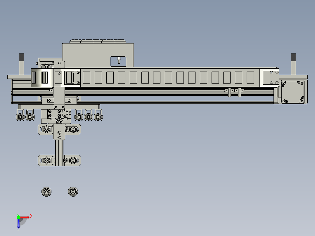 QQ-M03901-15-上料机械手三俯视图